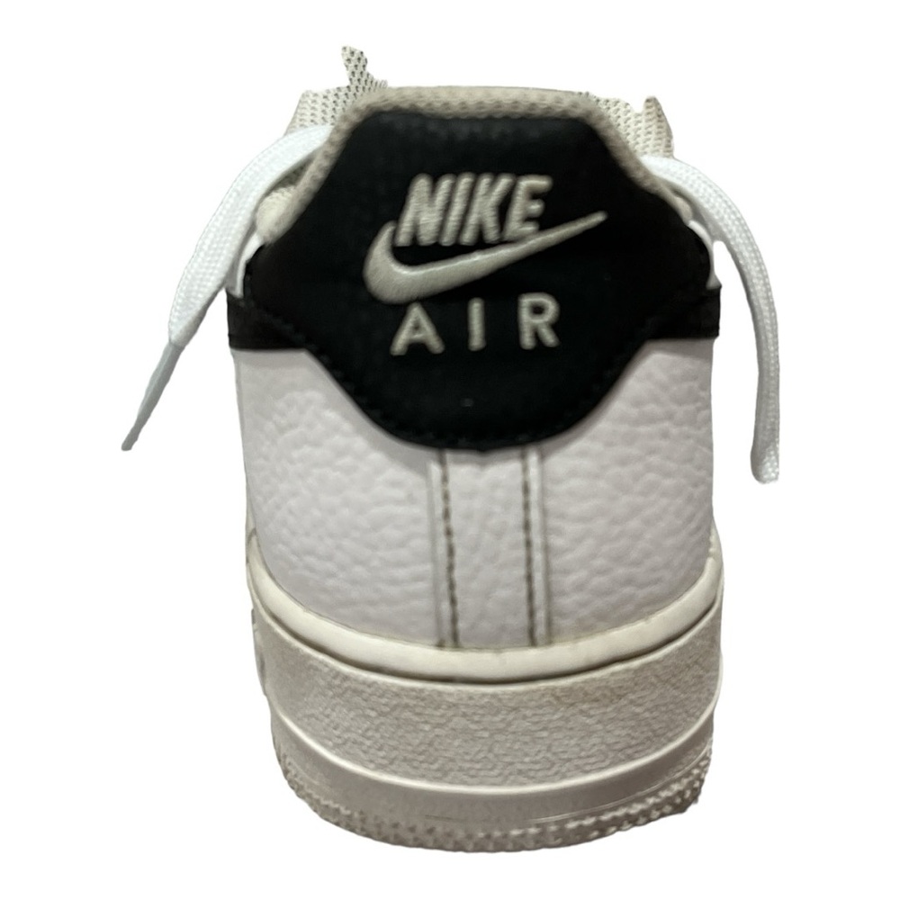 Nike Air Force 1  - Size 7Y - UK6 - White Black Leather - Nice Condition - Picture 4 of 12